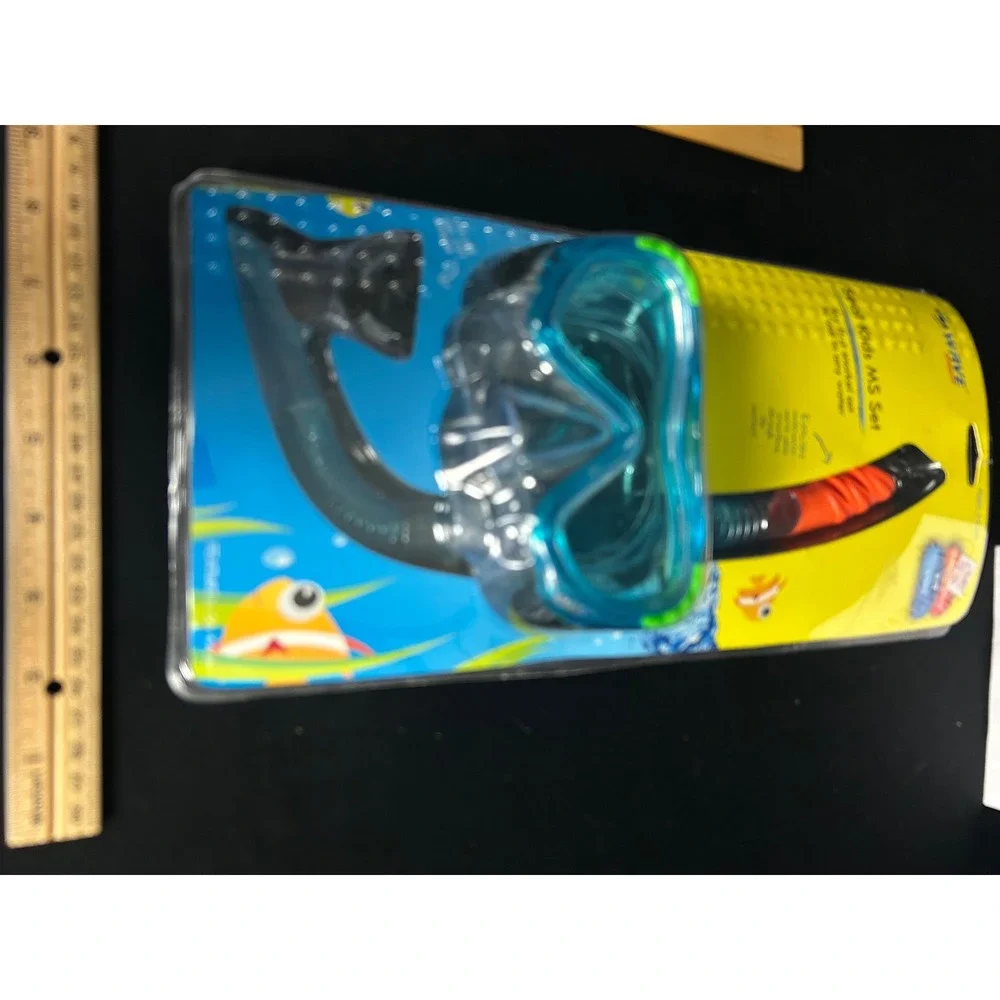 Swave Sprout Kids MS Set Snorkel‎ Mask Swimming Pool Summer Fun Blue